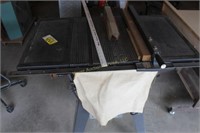 Craftsman 9" Table Saw w/custom Work Bench