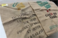 Bourbon Special Coffee Burlap Bags