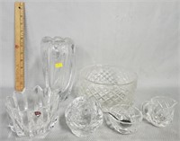 Crystal Lot: Orrefors & Waterford