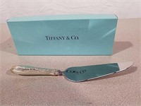 Cake server marked Tiffany and Company- handle