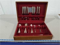 33 pieces flatware marked Sterling plus one