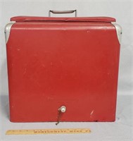 Vintage Red Cooler