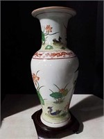 16 in  vase marked made in Japan