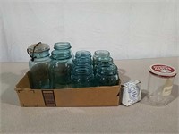 Blue Ball canning jars and lids