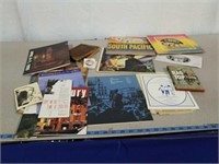 Vintage 78 RPM records, and various collectible