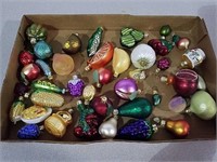 A nice assortment of Christmas ornaments