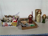 Cereal boxes Christmas decorations some vintage