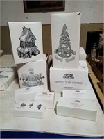 Department 56 lighted houses and accessories