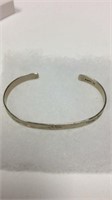Sterling silver cuff bracelet 8.04 grms