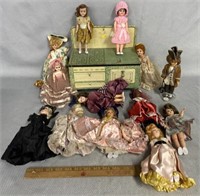 Vintage Doll Lot, Toy Stove