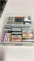 Lot of cassette tapes approx 60