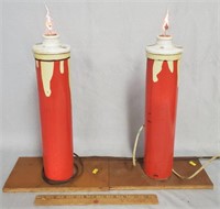Vintage Christmas Candlestick Lights