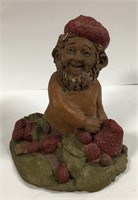 Strawberry Gnome 1983 Tom Clark Resin Figure