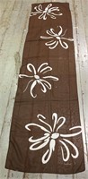 Symphony Brown And White Floral Scarf