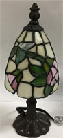 Small Leaded Glass Lamp