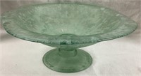 Green Large Tray Bowl