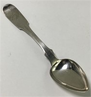 Butler & Mccarty Coin Silver Tea Spoon