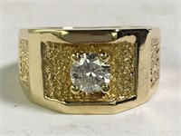 3/4 Ct. Diamond And 14k Gold Ring