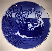 B & G Copenhagen Porcelain Plate, Little Viking