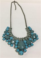 Blue Stone Fashion Pendant Necklace