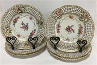 6 Dresden Germany Porcelain Plates