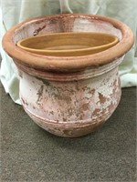 Large Pot 14.5" Tall x 15.5" TerraCotta