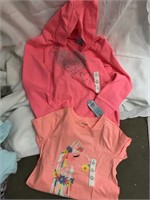 NWT Kids Cat & jack Hoodie & Shirt