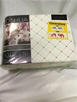 Queen Dahlia Sheet Set New