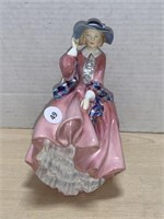 Royal Doulton Figurine - Top of the Hill (Pink)