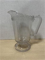 Scalloped Tap (Jewelled Band) Pitcher Circa 1880’s