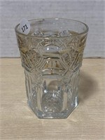 Pressed Glass Drinking Glass - US Glass Co.