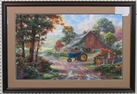 Summer Farm Giclee by Thomas Kinkade