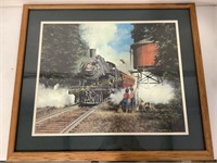 Framed/Matted Train Print