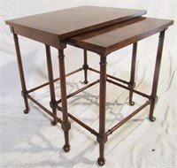 Baker set of inlaid nesting tables - 2