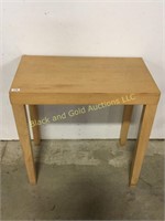 Light Colored Wood Utility Table