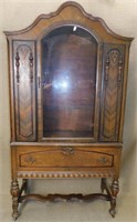 ANTIQUE ROLLING CABINET