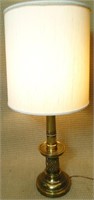MID-CENTURY BRASS LAMP