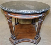 MARBLE SIDE TABLE (TABLE A)