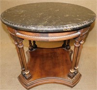 MARBLE SIDE TABLE (TABLE B)