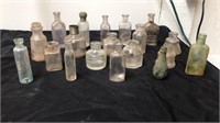 Group of glass bottles