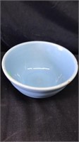 7” blue bauer bowl