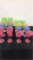 Group of plastic cups