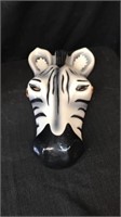 12” zebra hanging mask