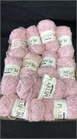 Pearl colored yarn