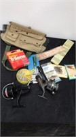 Group of fishing tackle/ items