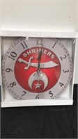 14” Shriners new clock