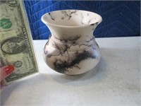 Horsehair 4.5" SouthWest Pottery Vase Defined Sign