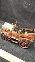 8” copper music box car