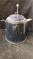 9” enamal coffee pot