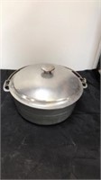 10” aluminum pan with lid